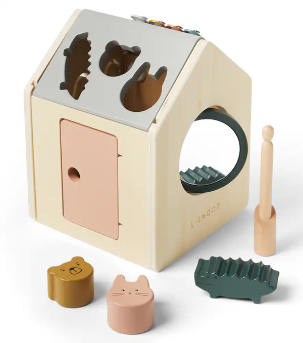  Liewood Liewood Lucas Wood Activity Cube 
