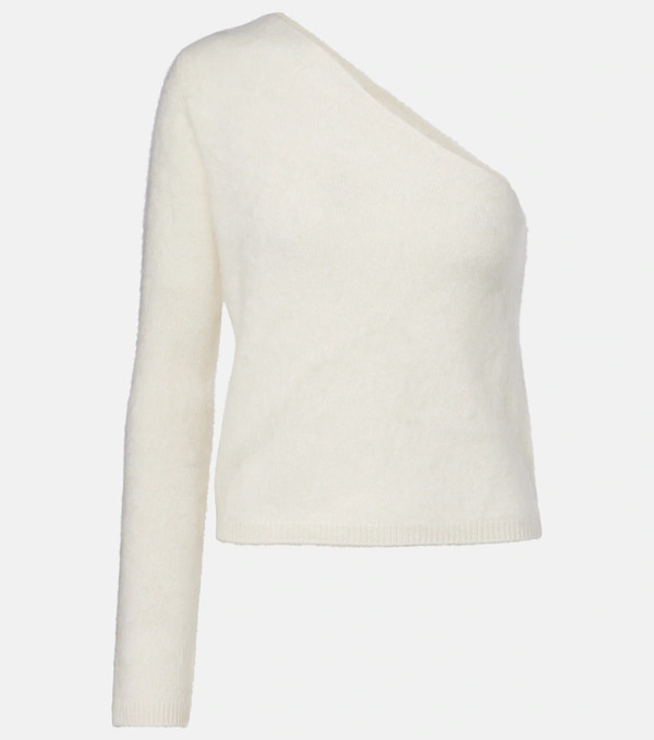  Lisa Yang Lisa Yang Dae One-shoulder Cashmere Top 