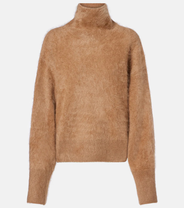  Lisa Yang Lisa Yang Florel Cashmere Turtleneck Sweater 