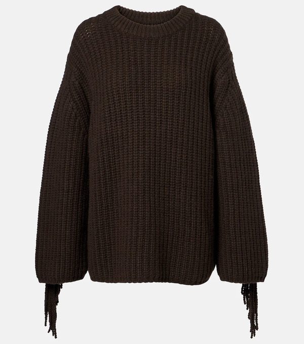  Lisa Yang Lisa Yang Hilma Fringed Oversized Sweater 