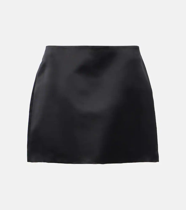  Lisa Yang Lisa Yang Silk Satin Mini Skirt 