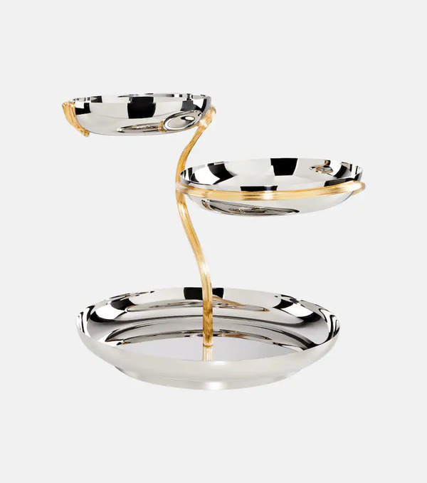  L'objet L'objet Deco Leaves Large Serving Stand 