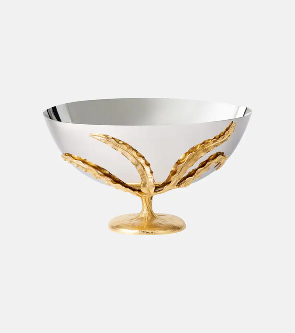  L'objet L'objet Fern Large 24kt Gold-plated Bowl 
