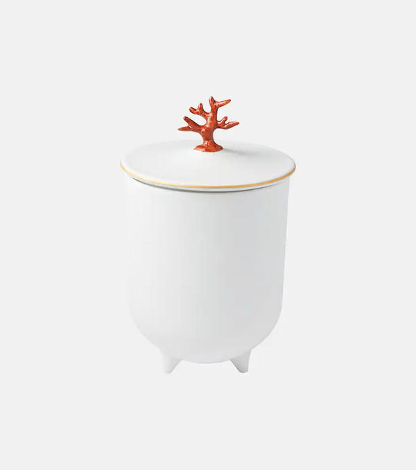  L'objet L'objet Footed Coral Candle 