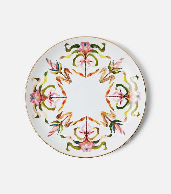  L'objet L'objet Grand Tour Porcelain Dinner Plate 