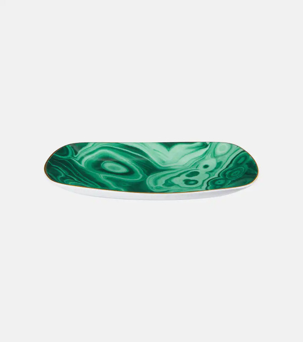  L'objet L'objet Malachite Small Decorative Tray 