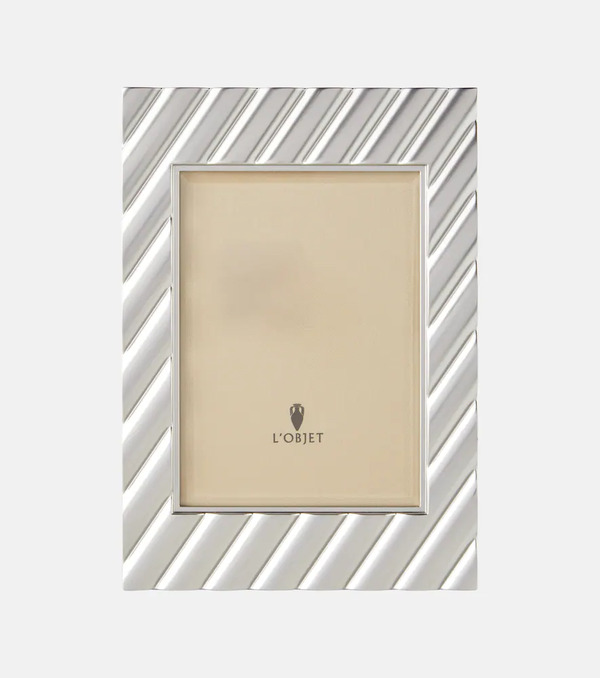  L'objet L'objet Maxime Platinum-plated Picture Frame 