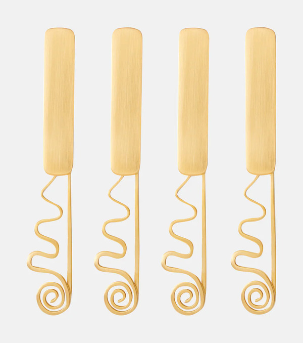  L'objet L'objet Spirale Set Of 4 Spreaders By Sebastiao Lobo 