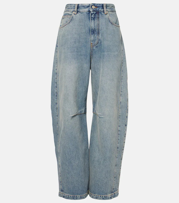  Loewe Loewe Anagram Barrel-leg Jeans 