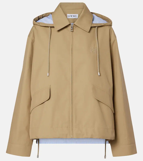  Loewe Loewe Anagram Cotton Gabardine Jacket 