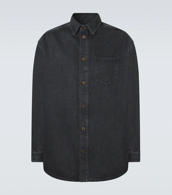  Loewe Loewe Anagram Denim Overshirt 