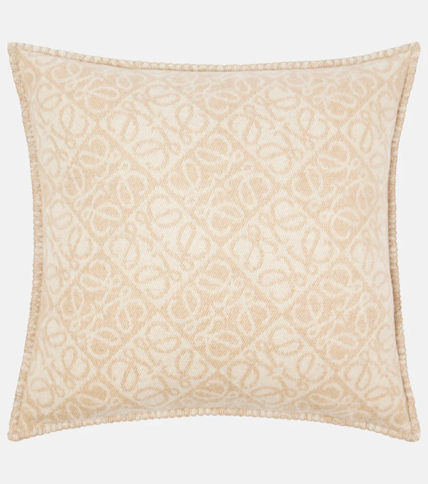  Loewe Loewe Anagram Wool And Cashmere Cushion 