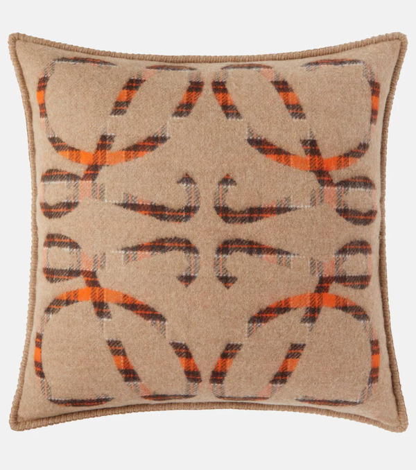  Loewe Loewe Anagram Wool And Cashmere Cushion 