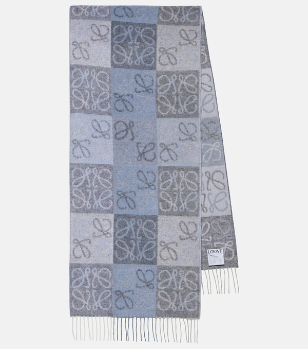  Loewe Loewe Anagram Wool And Cashmere Scarf 