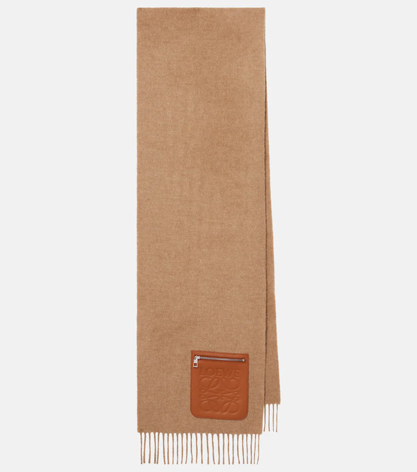  Loewe Loewe Anagram Wool And Cashmere Scarf 