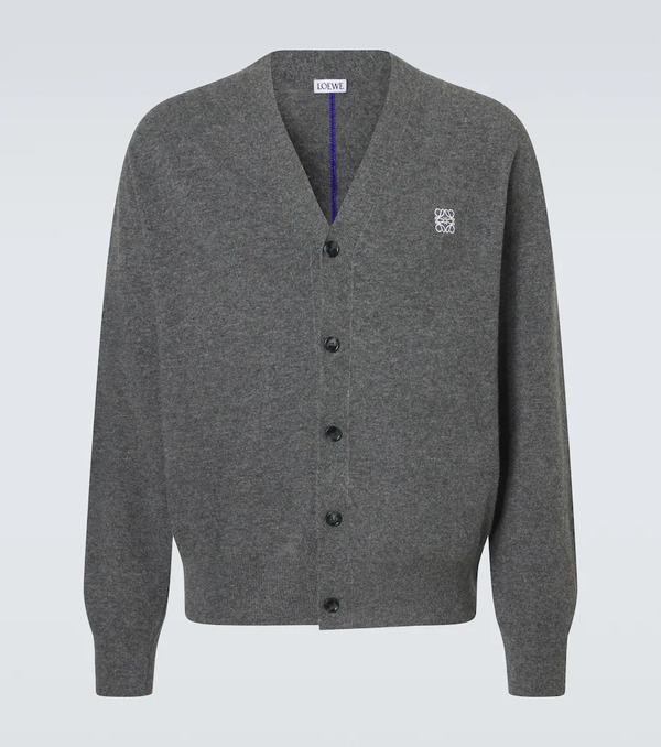 Loewe Loewe Anagram Wool Cardigan 