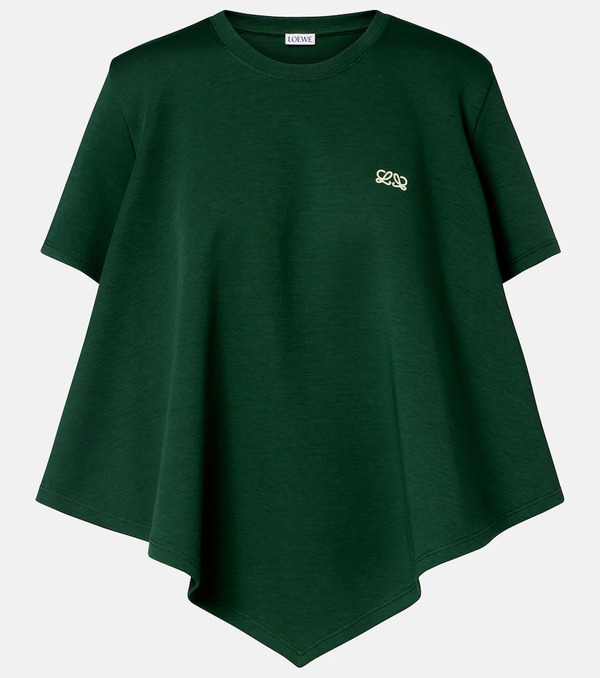  Loewe Loewe Asymmetric Cotton-blend Top 