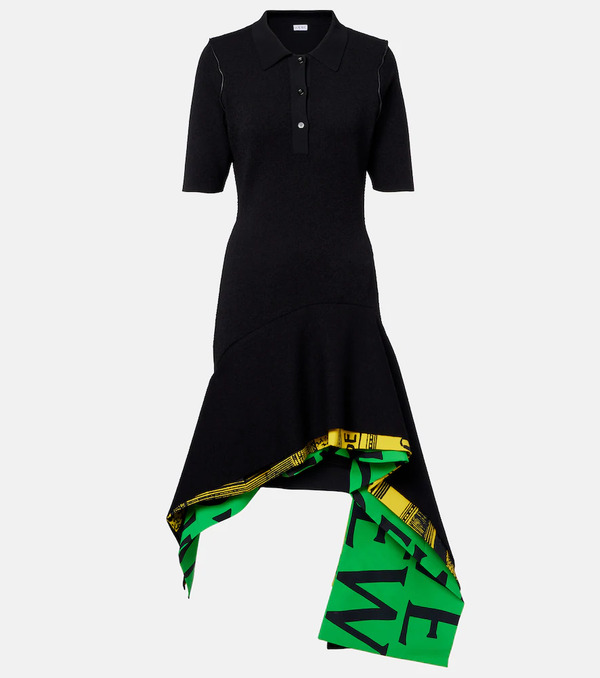  Loewe Loewe Asymmetric Midi Dress 