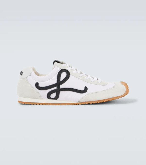  Loewe Loewe Ballet Runner 2.0 Suede-trimmed Sneakers 