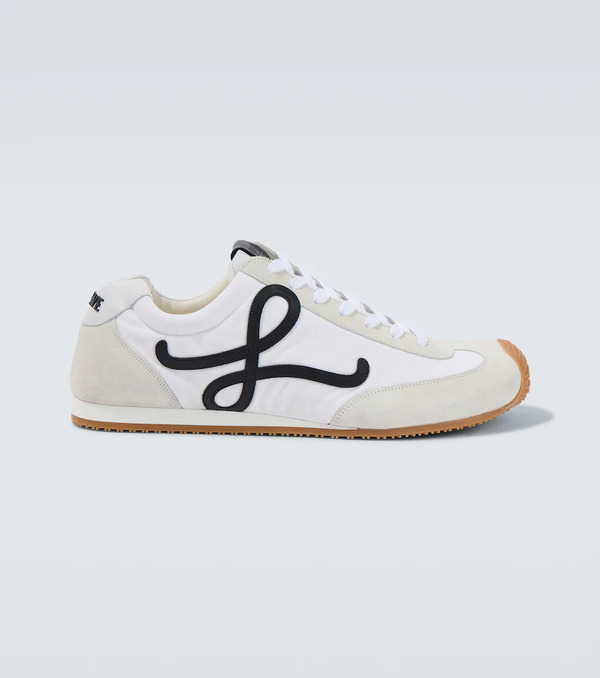  Loewe Loewe Ballet Runner 2.0 Suede-trimmed Sneakers 