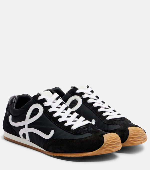  Loewe Loewe Ballet Runner 2.0 Suede-trimmed Sneakers 