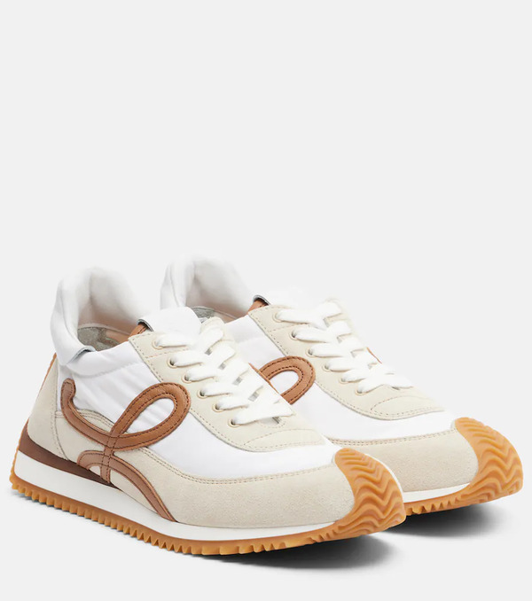 Loewe Loewe Ballet Runner 2.0 Suede-trimmed Sneakers 
