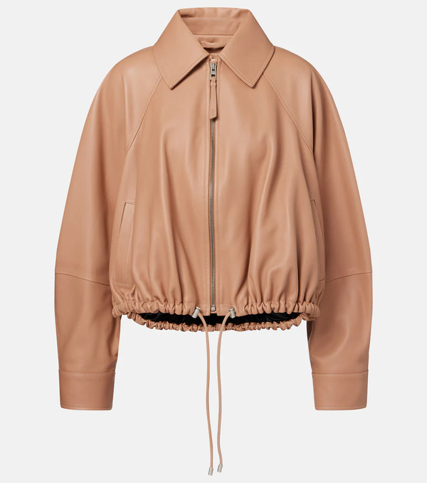  Loewe Loewe Balloon Leather Jacket 