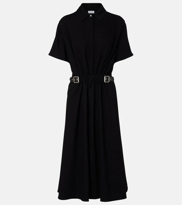  Loewe Loewe Belted Midi Dress 