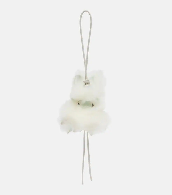  Loewe Loewe Bunny Shearling Bag Charm 