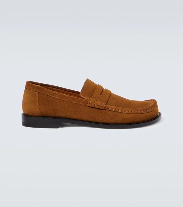  Loewe Loewe Campo Suede Loafers 