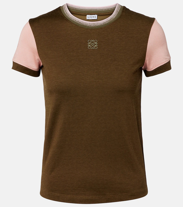  Loewe Loewe Cotton-blend Jersey T-shirt 