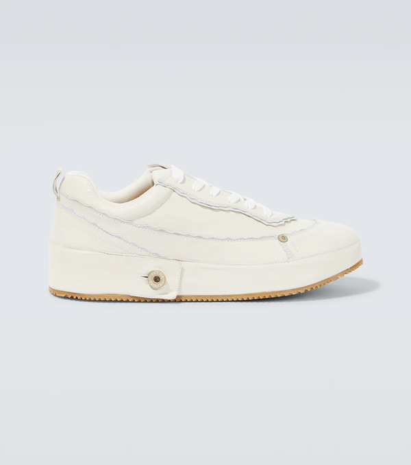  Loewe Loewe Deconstructed Leather Sneakers 