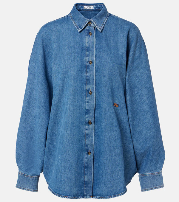  Loewe Loewe Double L Denim Shirt 