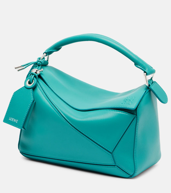  Loewe Loewe Featherlight Puzzle Small Leather Top-handle Bag 