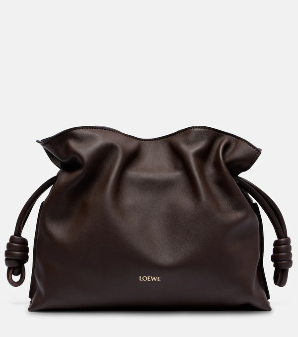  Loewe Loewe Flamenco Medium Leather Clutch 