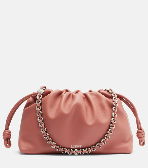  Loewe Loewe Flamenco Medium Leather Clutch 