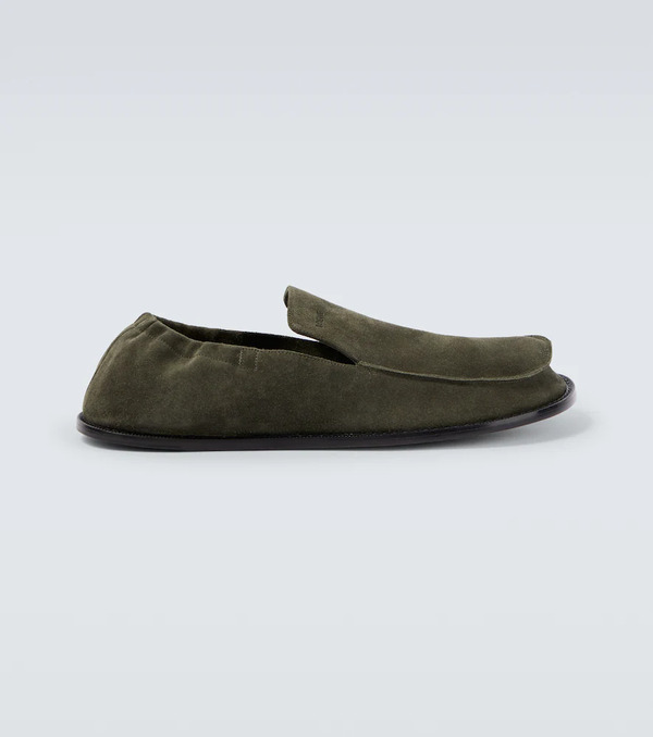  Loewe Loewe Flex Suede Loafers 