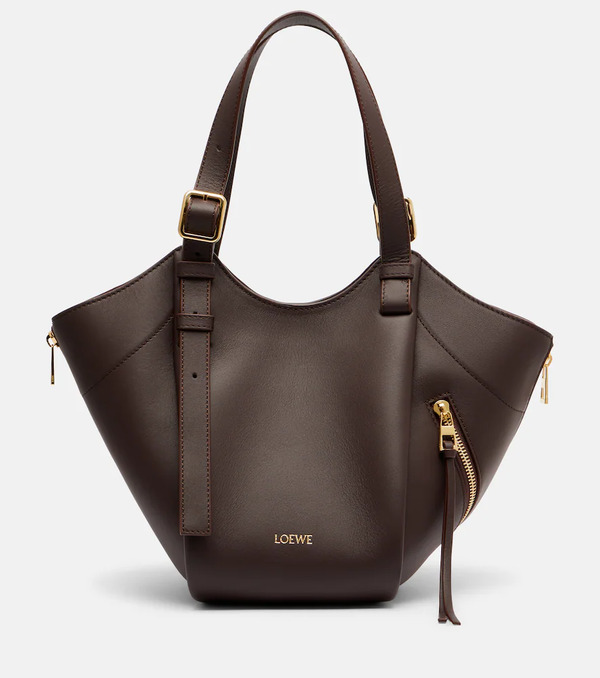  Loewe Loewe Hammock Flip Medium Leather Tote Bag 