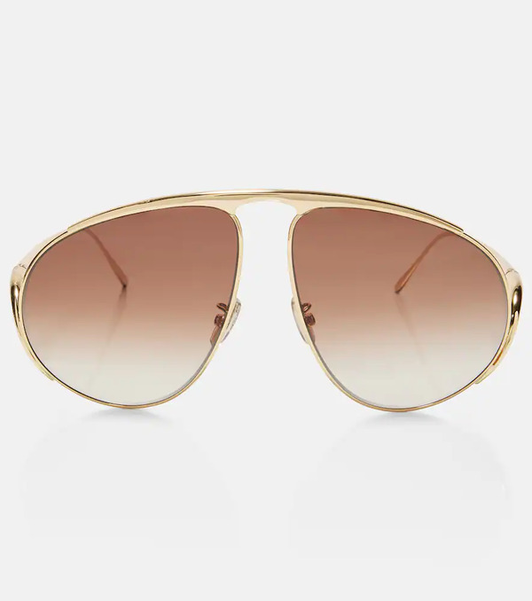 Loewe Loewe Hillock Aviator Sunglasses 