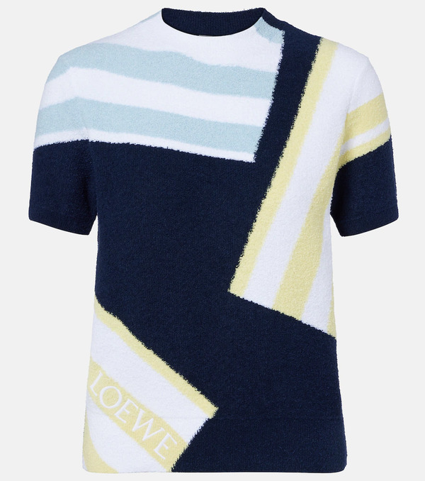  Loewe Loewe Intarsia Cotton-blend Boucle Sweater 