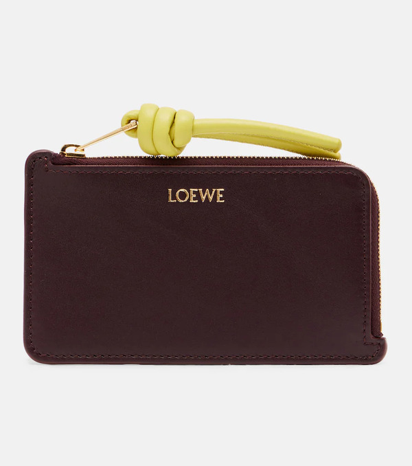  Loewe Loewe Knot Leather Card Holder 