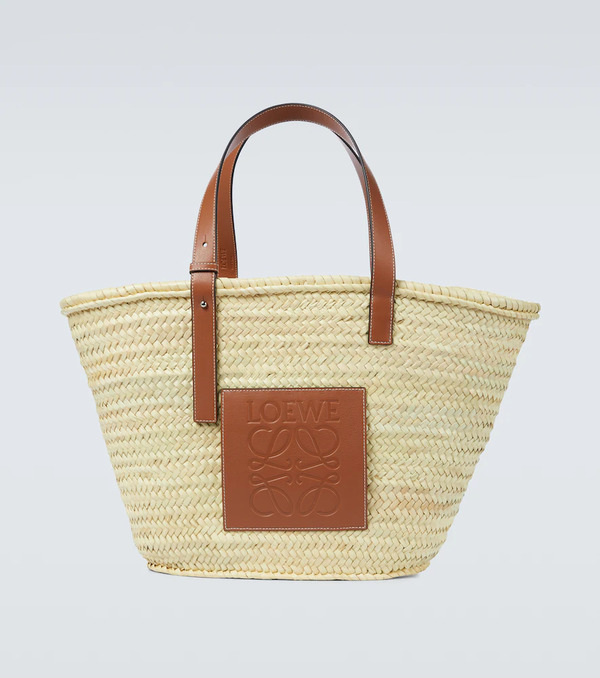 Loewe Loewe Large Raffia Tote Bag 
