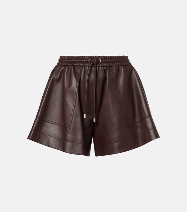  Loewe Loewe Leather Shorts 