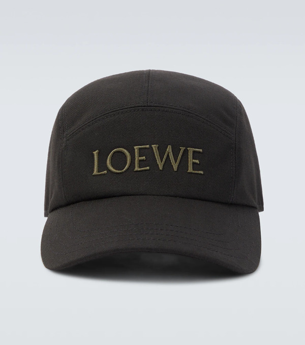  Loewe Loewe Logo Cotton Drill Baseball Cap 