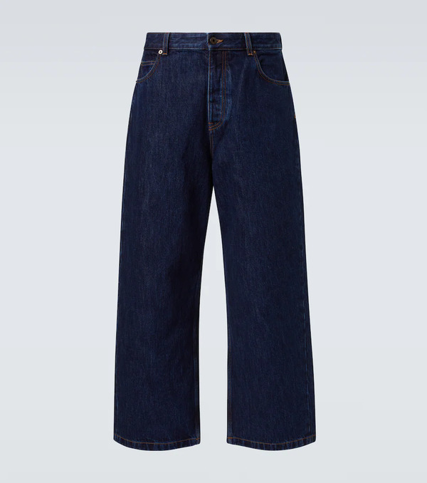  Loewe Loewe Mid-rise Barrel-leg Jeans 
