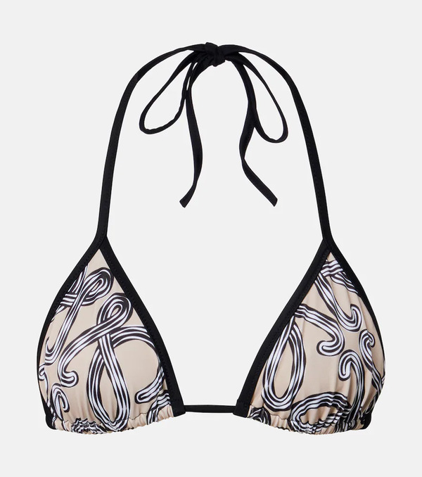 Loewe Loewe Paula's Ibiza Anagram Bikini Top 