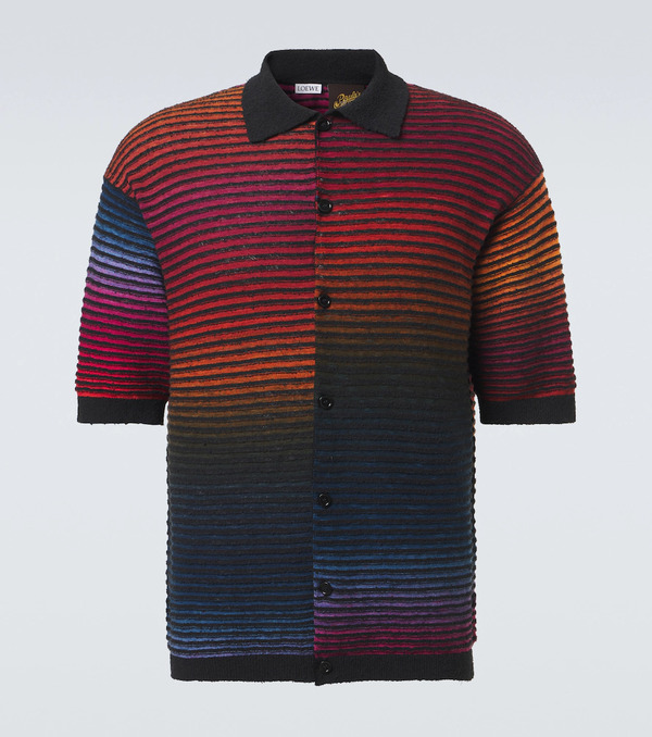  Loewe Loewe Paula's Ibiza Anagram Cotton-blend Shirt 