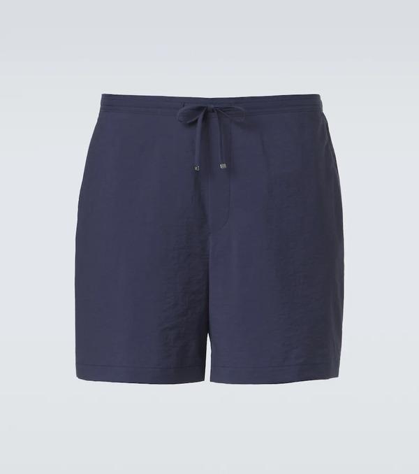  Loewe Loewe Paula's Ibiza Cotton-blend Poplin Shorts 