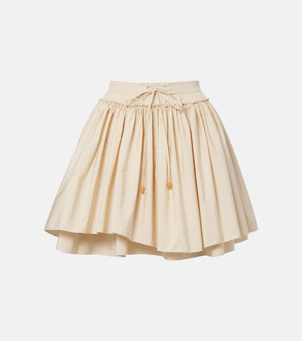  Loewe Loewe Paula's Ibiza Cotton Poplin Miniskirt 