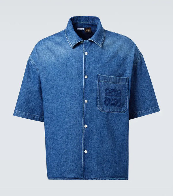  Loewe Loewe Paula's Ibiza Denim Bowling Shirt 